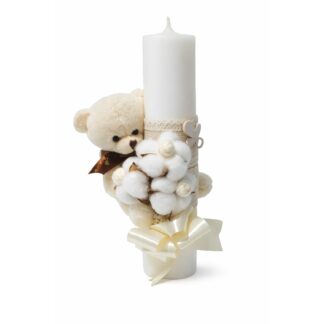 lumanare botez cu ursulet dnk2